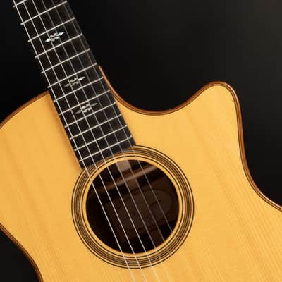 2018 Taylor 714ce-N - Natural | USA All Solid Grand Auditorium Crossover Classical Guitar Nylon Cutaway Pickup | OHSC image 23