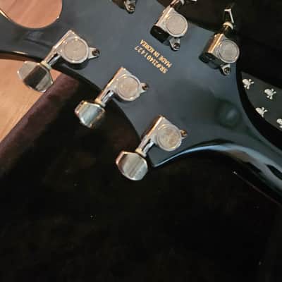 Left Handed 2002 BC Rich Warlock NJ Series - Black w/ case and more image 8