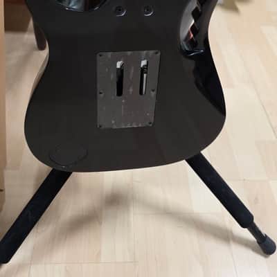 Ibanez JEMJR Steve Vai Signature BRAND NEW JEM JR Black HSH Super Strat Guitar Tree of Life Vine Inlay image 22