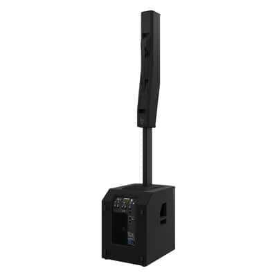 2x Electro-Voice EVOLVE 70 Powered Column Array Black + Odyssey FZEVOLVE70W Case image 7