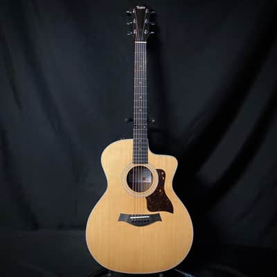 Taylor 214ce Grand Auditorium Acoustic Electric Guitar - Walnut #4336 image 3