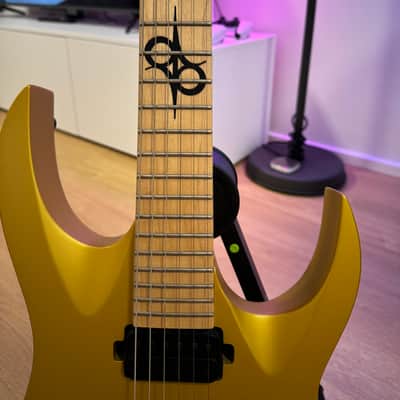 Solar Guitars AB2.6FRG 2022 - GOLD MATTE image 5