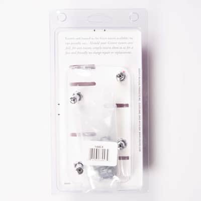 Grover 144C4 Mini Bass Guitar Tuners 4 Inline set - Chrome image 2