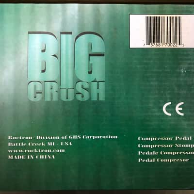 Rocktron Big Crush Compressor Effect Pedal image 8