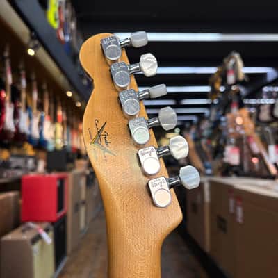 Fender Custom Shop La Cabronita Especial Relic Electric Guitar Aged Black w/Hard Case image 8