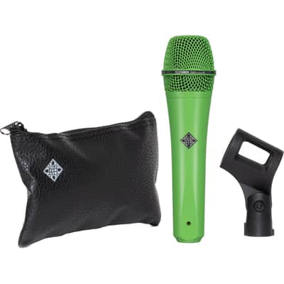 Telefunken M80 Green Dynamic Handheld Vocal Microphone with On-Stage MS7701B Boom Microphone Stand and Professional Grade XLR Cable image 6