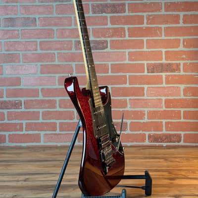 Suhr Pete Thorn Signature Custom HSS Electric Guitar - Red Sparkle image 8