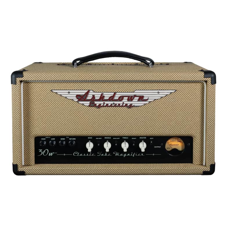 Ashdown CTM30 Tweed - 30w Valve Bass Head image 1