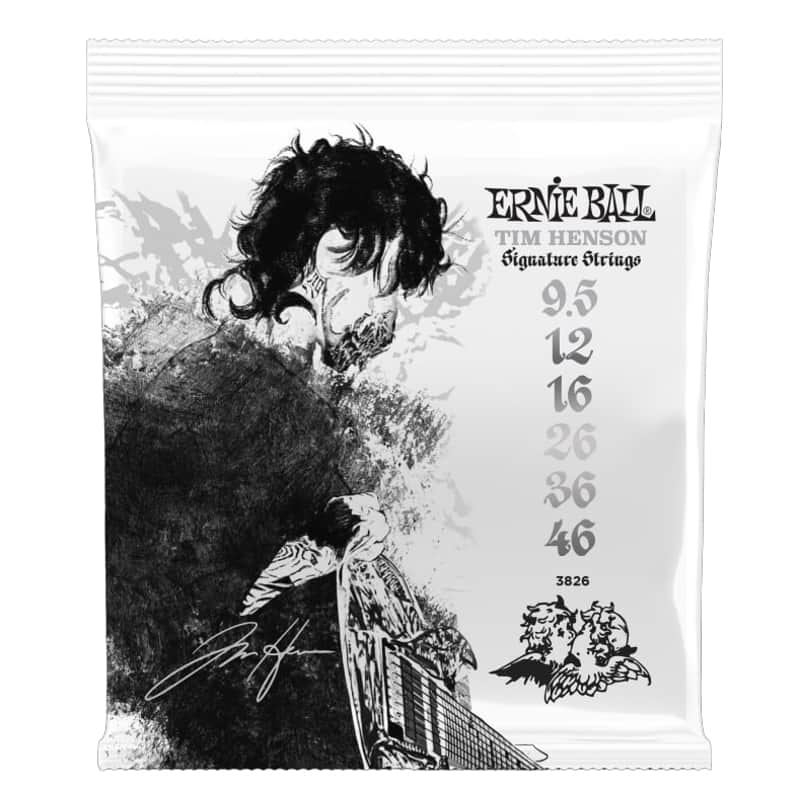 Ernie Ball Tim Henson Polyphia Signature Electric Guitar Strings Gauge 9.5 - 46 image 1