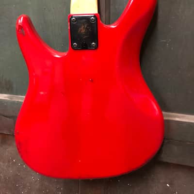 Peavey Patriot Bass USA Vintage, Super Ferrite Pickup 1987 Red image 10