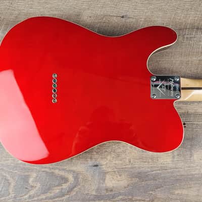 MyDream Partcaster Custom Built - Candy Apple Red Tele Tapped A5/A2 Pickups image 3