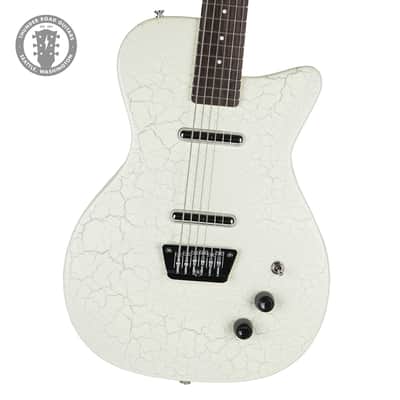 New Danelectro "One Off" '56 SC Baritone White Sitar Crackle