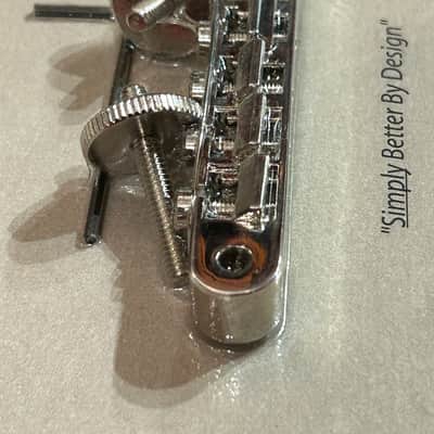 TonePros TP6-C Standard Metric Locking Tune-O-Matic Bridge 2020’s - Chrome image 4