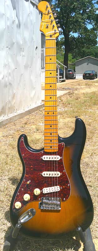 Squier  Classic Vibe 50’s Stratocaster Left Handed  Sunburst image 1