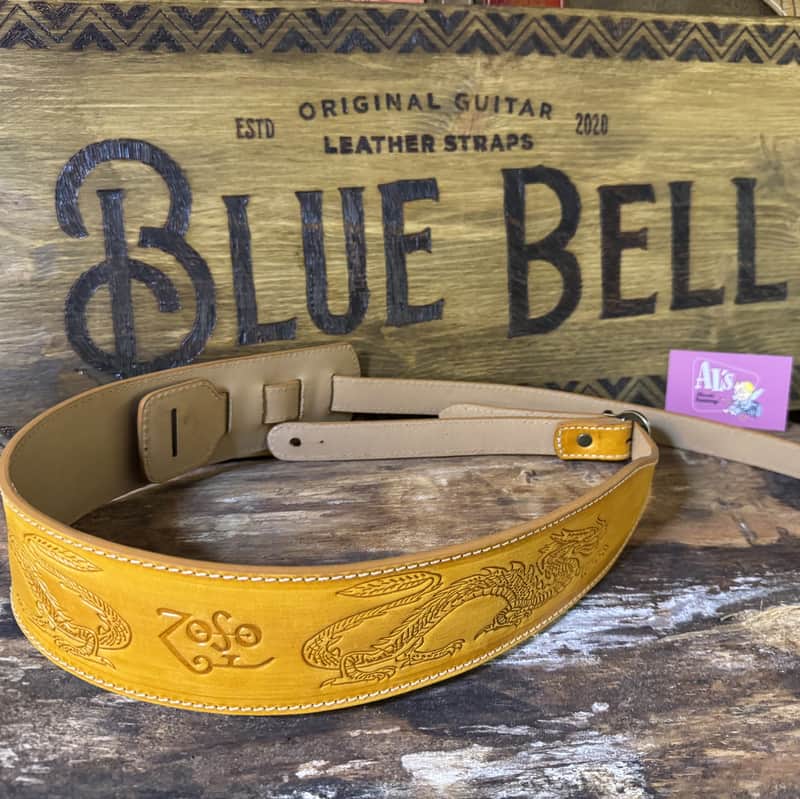 Blue Bell Straps ZOZO 73 ARTISAN Custom Shop for Al’s Music Factory Faded TV Yellow image 1