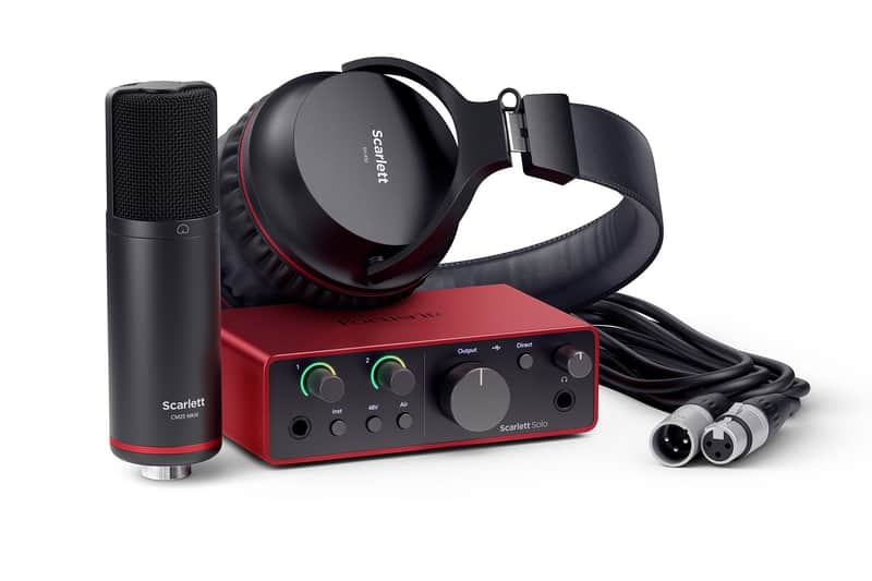 Focusrite Scarlett Solo Studio 4th Gen USB Audio Interface image 1