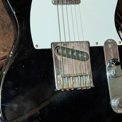 Squier Fender Japan Silver Series Telecaster 1992 Black | Reverb