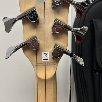 Warwick Rockbass Streamer NT I 5 String Fretless Bass Guitar 2025 - Natural Transparent High Polish image 5
