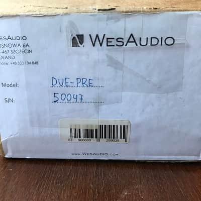 WesAudio Due-Pre 500 Series Preamp Rare Mic Instrument Pre DuePre image 4