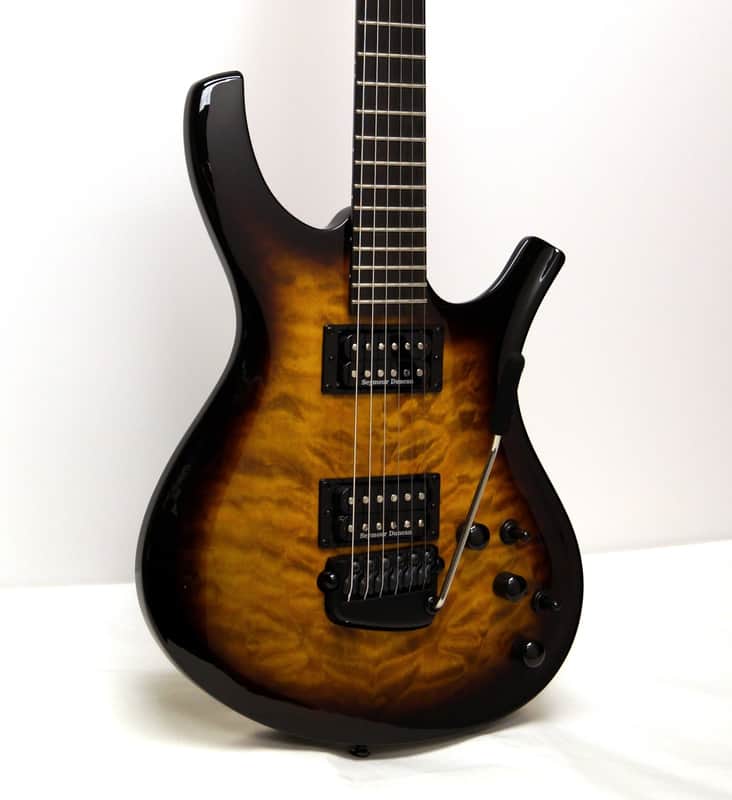 Parker PDF105 Electric Guitar w/ Ghost Piezo System - Vintage Sunburst + Gig Bag image 1