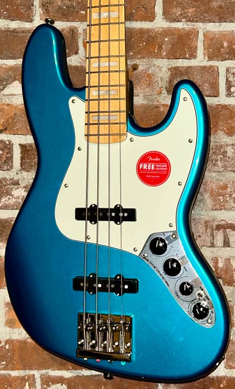 NEW Squier Classic Vibe Active '70s Jazz Bass - Ocean Turquoise, Ships Ultra Fast With Pro Set Up! image 1
