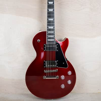 Epiphone Les Paul Modern 2020 Vintage Sparkling Burgundy w/ Gig Bag image 2