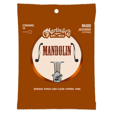 Martin M400 Standard Mandolin Strings .010-.034 image 3