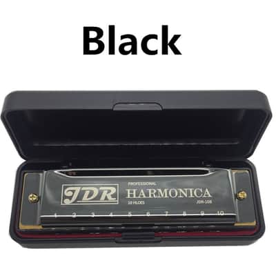 Hohner Double Puck Harmonica, Double-sided G/C, 10-hole Diatonic