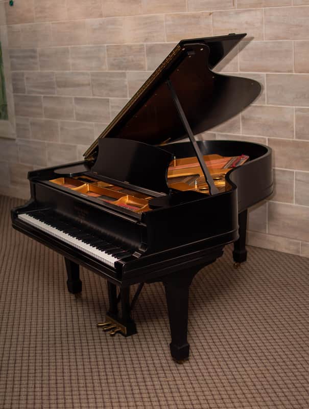 Steinway & Sons A - 6'1" Satin Ebony Grand Piano