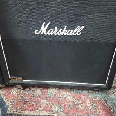 Marshall 1960A Lead 300-Watt 4x12" Angled Guitar Speaker Cabinet - Black image 1