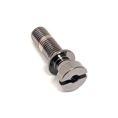 Advanced Plating Locking Steel Tailpiece Stud / Post (Black Chrome, Imperial (inch))