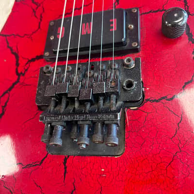 Charvel Charvette Model 170 late 80s - Red Crackle image 3