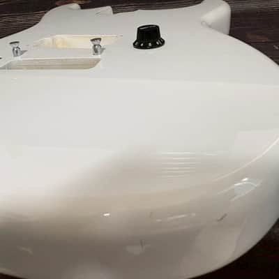 80s KRAMER JK1000 Body White Alder 1H w/Plate Made in Japan image 8