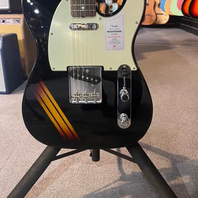 Fender MIJ Traditional '60s Telecaster 2025 Collection 2025 - Competition Black image 2