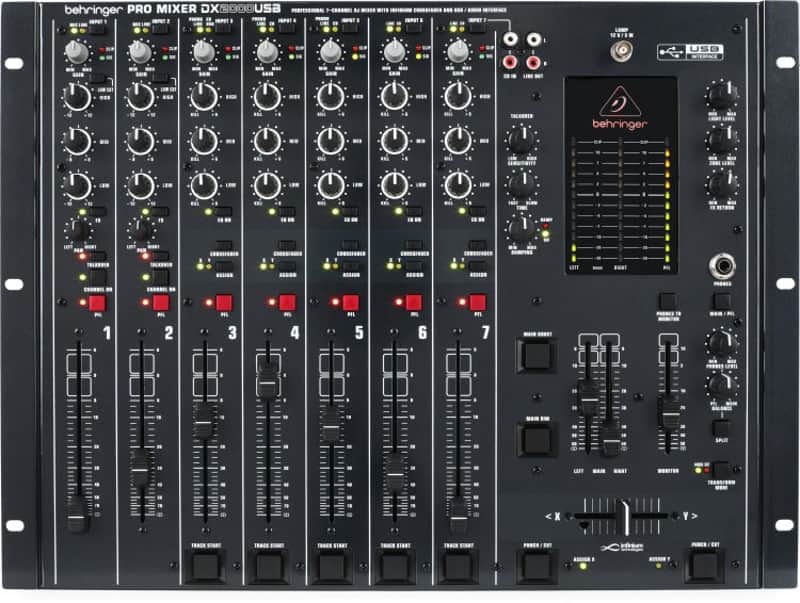 Behringer Pro Mixer DX2000USB 7-channel DJ Mixer (DX2000USBd4) image 1