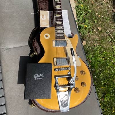 Gibson Les Paul Custom shop R7 VOS Goldtop Custombucker ! Reissue 1957 image 2