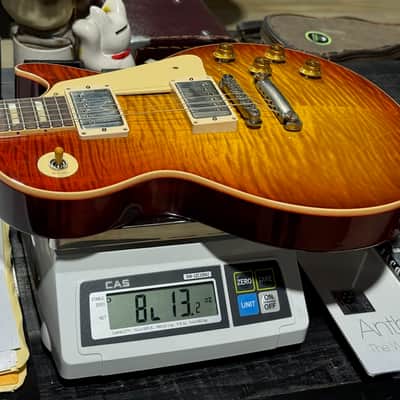Gibson Les Paul R9 '59 Reissue 2020 - beautiful Cherry'burst very figured & featherweight ! image 16