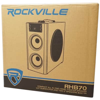 Rockville RHB70 Home Theater Compact Powered Speaker System w/ Bluetooth/USB/FM image 7