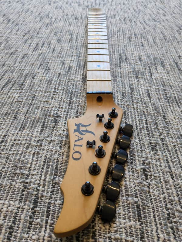 2013 Halo Custom Guitars Clarus Maple 22 Fret Guitar Neck w/ Tuners image 1
