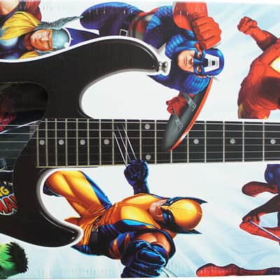 Peavey Marvel Spiderman 3/4 Size Electric Guitar Signed by Stan Lee with Certificate of Authenticity (Serial  BRBBJ140965) image 5