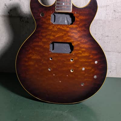 Ibanez AR105-AV Artist 1983 Antique Violin Fujigen Japan Husk Burl Mahogany image 3