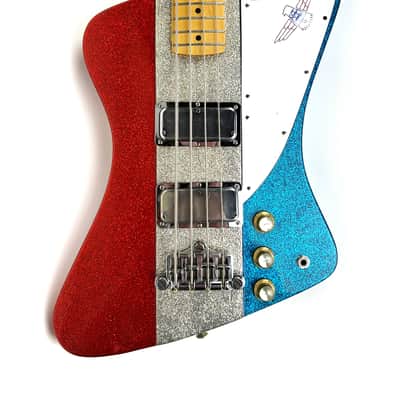 Gibson Fenderbird 1976 - Buck Owens Metalflake image 2