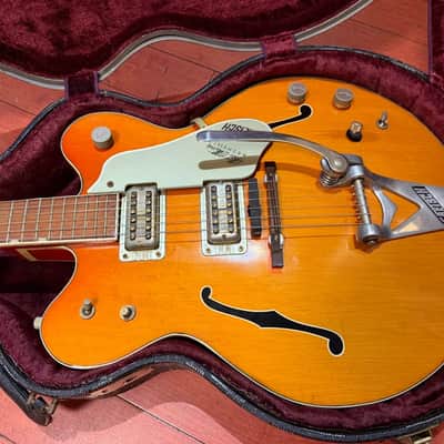1967 Gretsch Chet Atkins 6120 Western Orange w/ Original Hardshell Case image 9