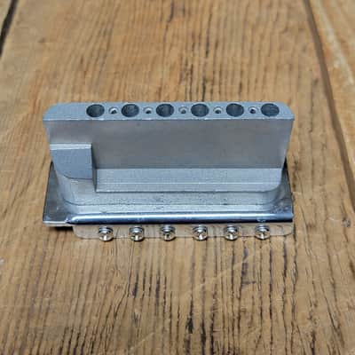 Unbraded Stratocaster Style Floating Tremolo Bridge/Saddles image 3