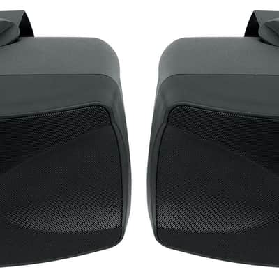 12) Rockville WET-44 PRO Dual 4" 4-Way Swivel 70V Commercial Speakers in Black image 3