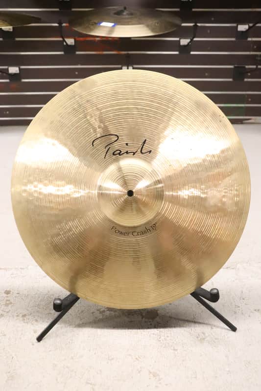 Paiste Signature 19" Power Crash Cymbal image 1