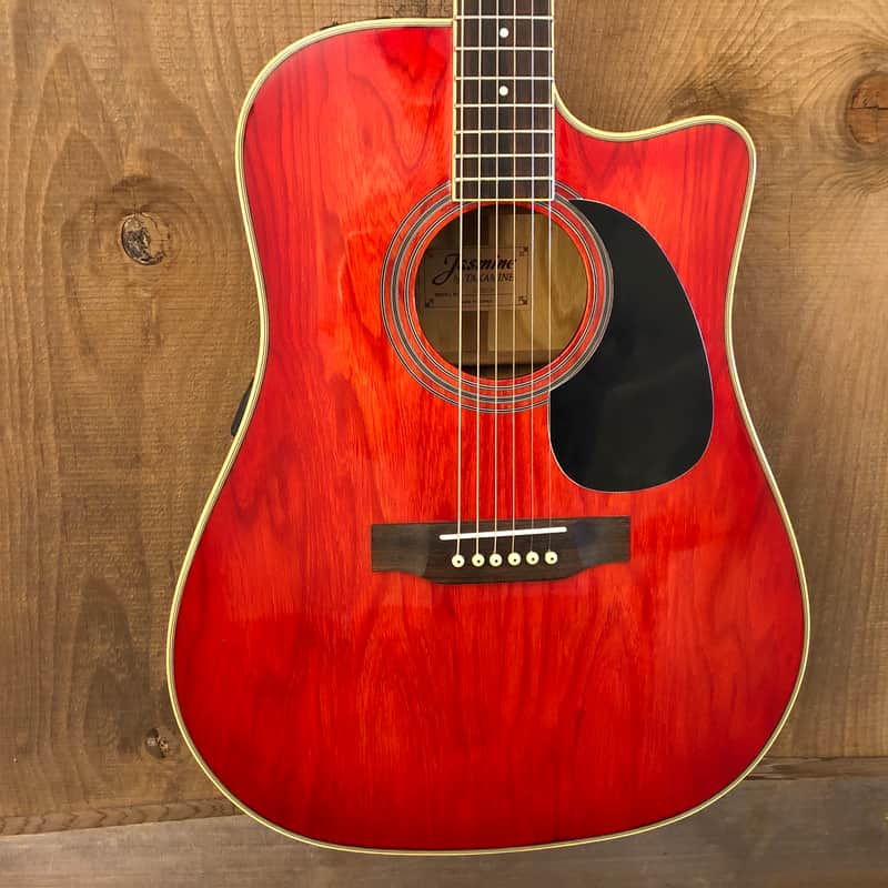 Jasmine by Takamine TS-52 CR Cutaway Dreadnought Acoustic Electric