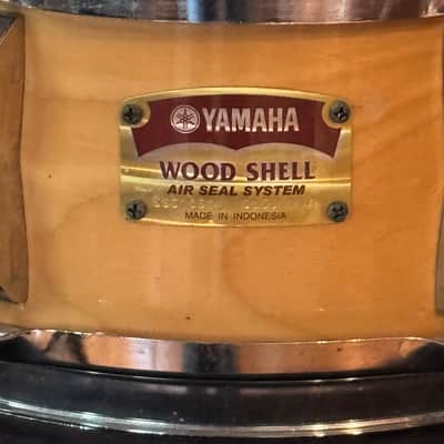 Yamaha Wood Shell Air Seal 5 x10" Popcorn Side Snare Drum SSD-1050 A 6 Lugs Bild 2