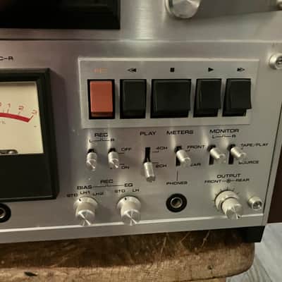 PLEASE READ ENTIRE AD!!! Pioneer RT-1020L 10.5 inch 4-Track Stereo/Quad 1/4" Reel-to-Reel Tape Deck Recorder 1974 - 1977 - Silver image 5