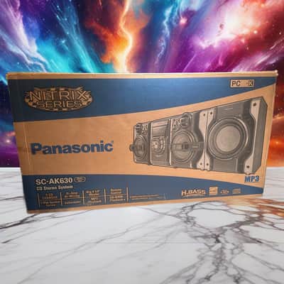 Panasonic SC-AK630 5 CD Changer Stereo System Nitrix Series BRAND NEW OPEN BOX image 1